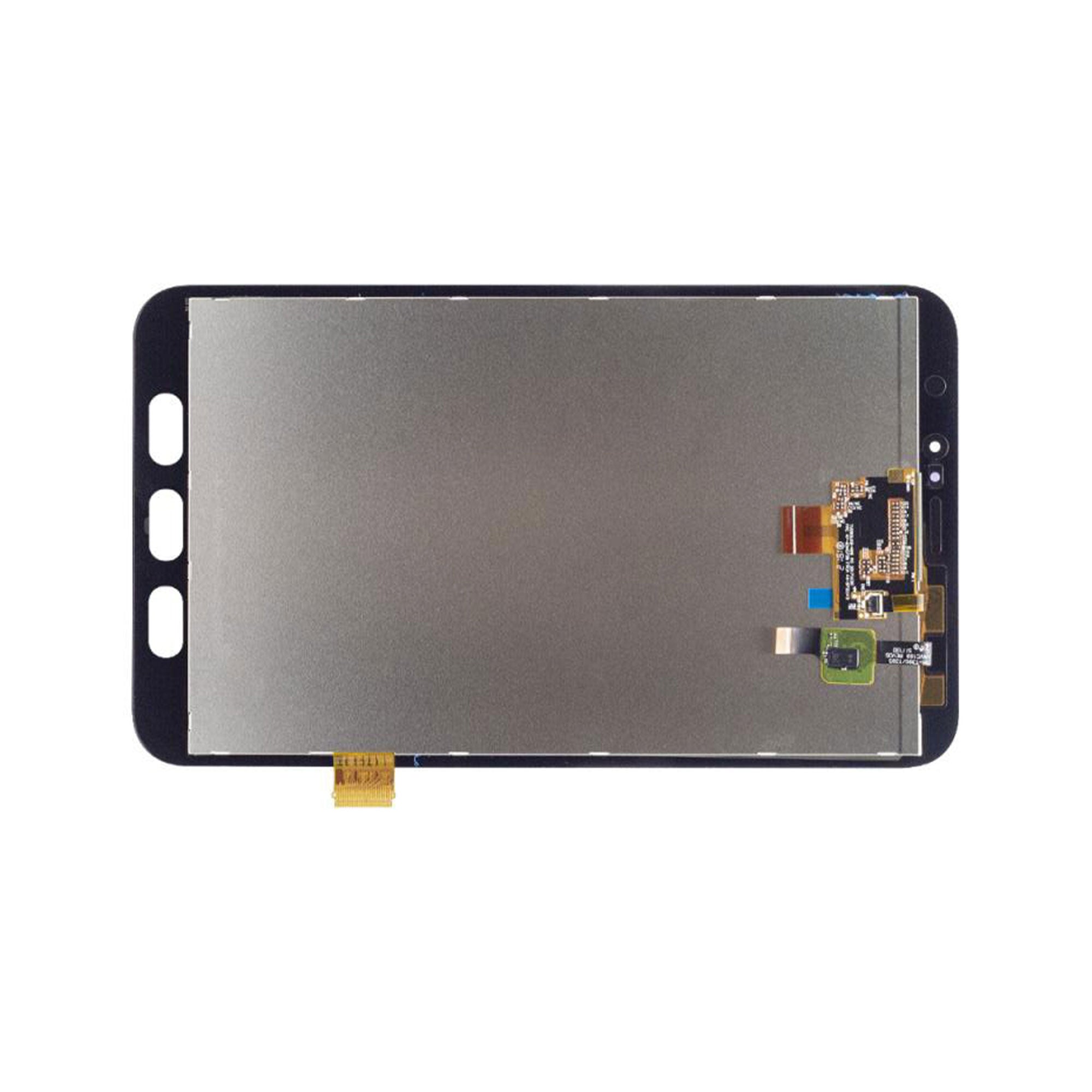 Samsung Galaxy Tab Active 2 T395 Original aufgearbeitet Display Rahmen Schwarz – Bild 3