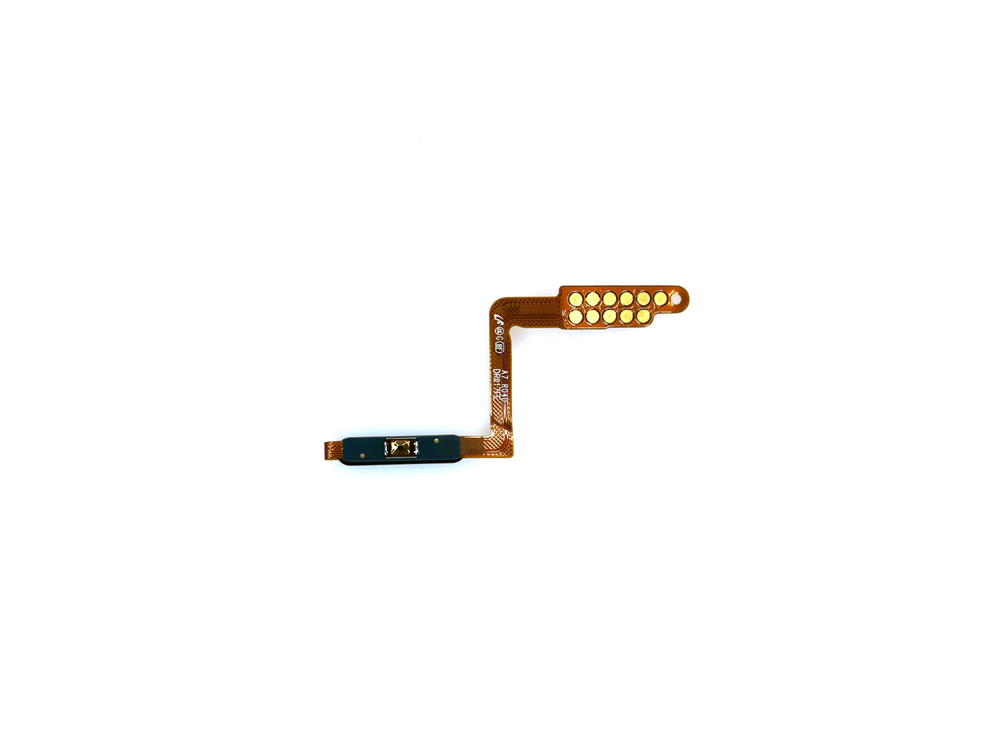 Samsung Galaxy A7 (2018) A750F Fingerabdrucksensor-Flex mit Powerbutton Blue OEM – Bild 2
