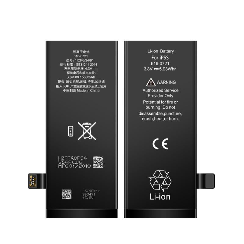 Für Apple iPhone 5S Akku mit ZY-Chip OEM – Bild 5