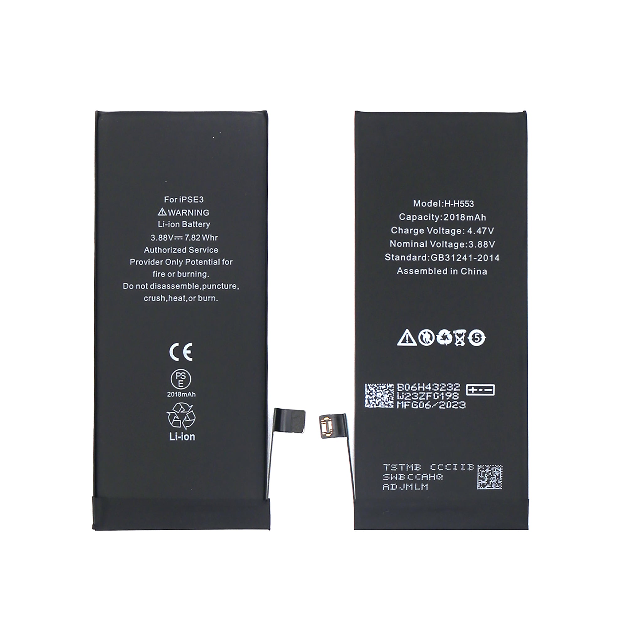 Für Apple iPhone SE (2022) Akku mit ZY-Chip OEM – Bild 3