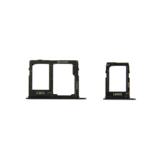 Samsung Galaxy A6 A600F, A6 Plus A605F (2018) SIM-Kartenhalter Black OEM