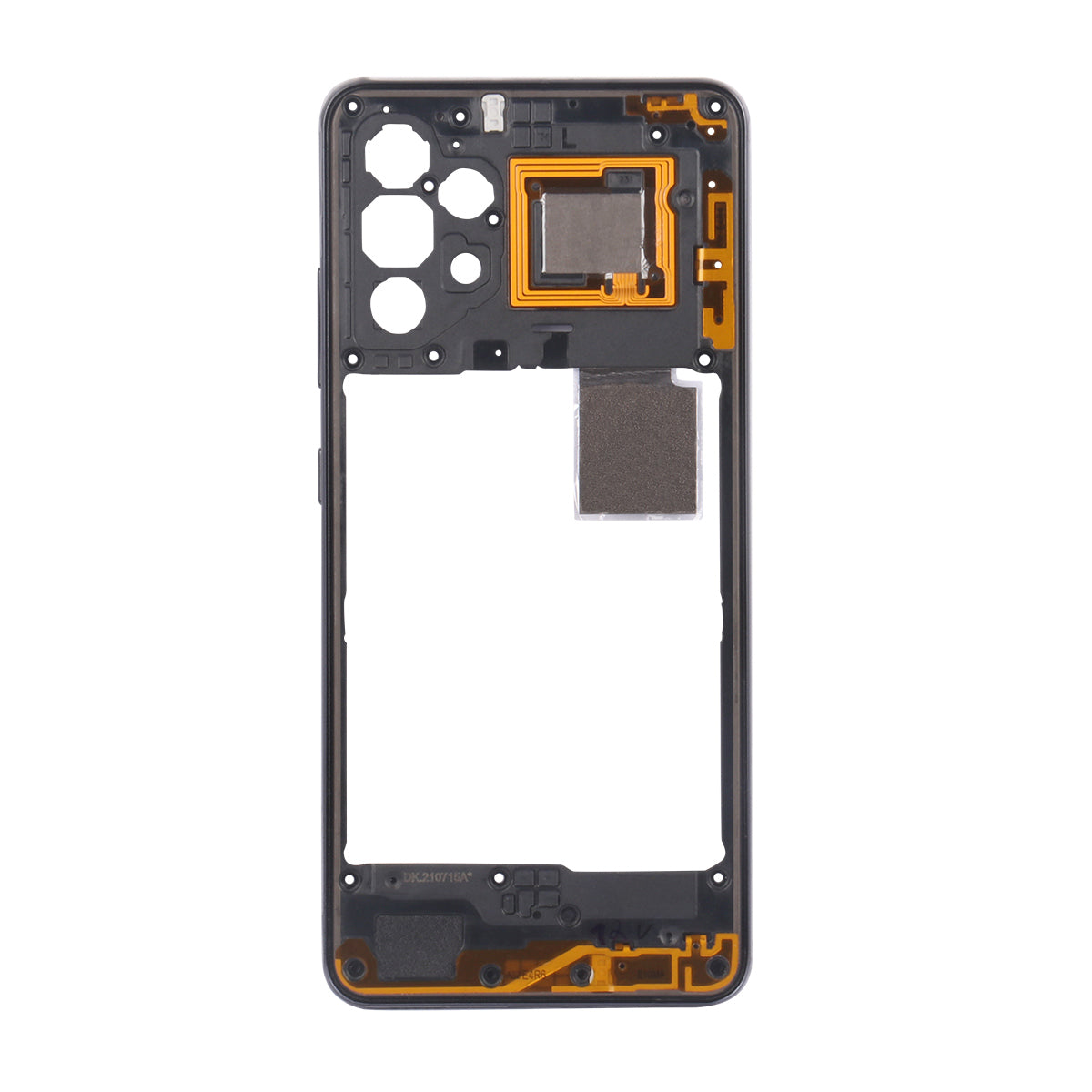 Samsung Galaxy A32 A325F Middle Rahmen Awesome Black Original – Bild 2