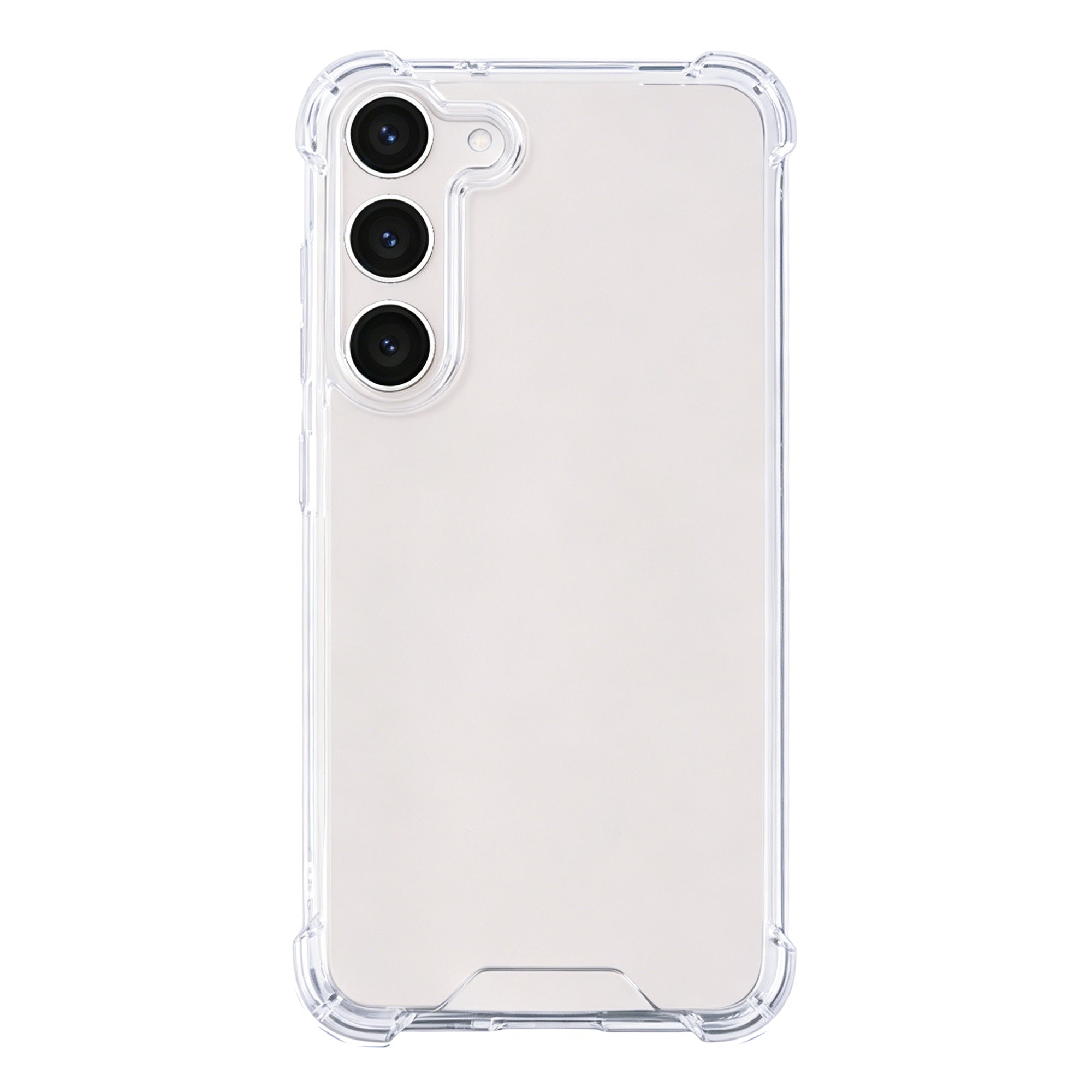 Rixus Anti-Burst Hülle für Samsung Galaxy S23 Transparent