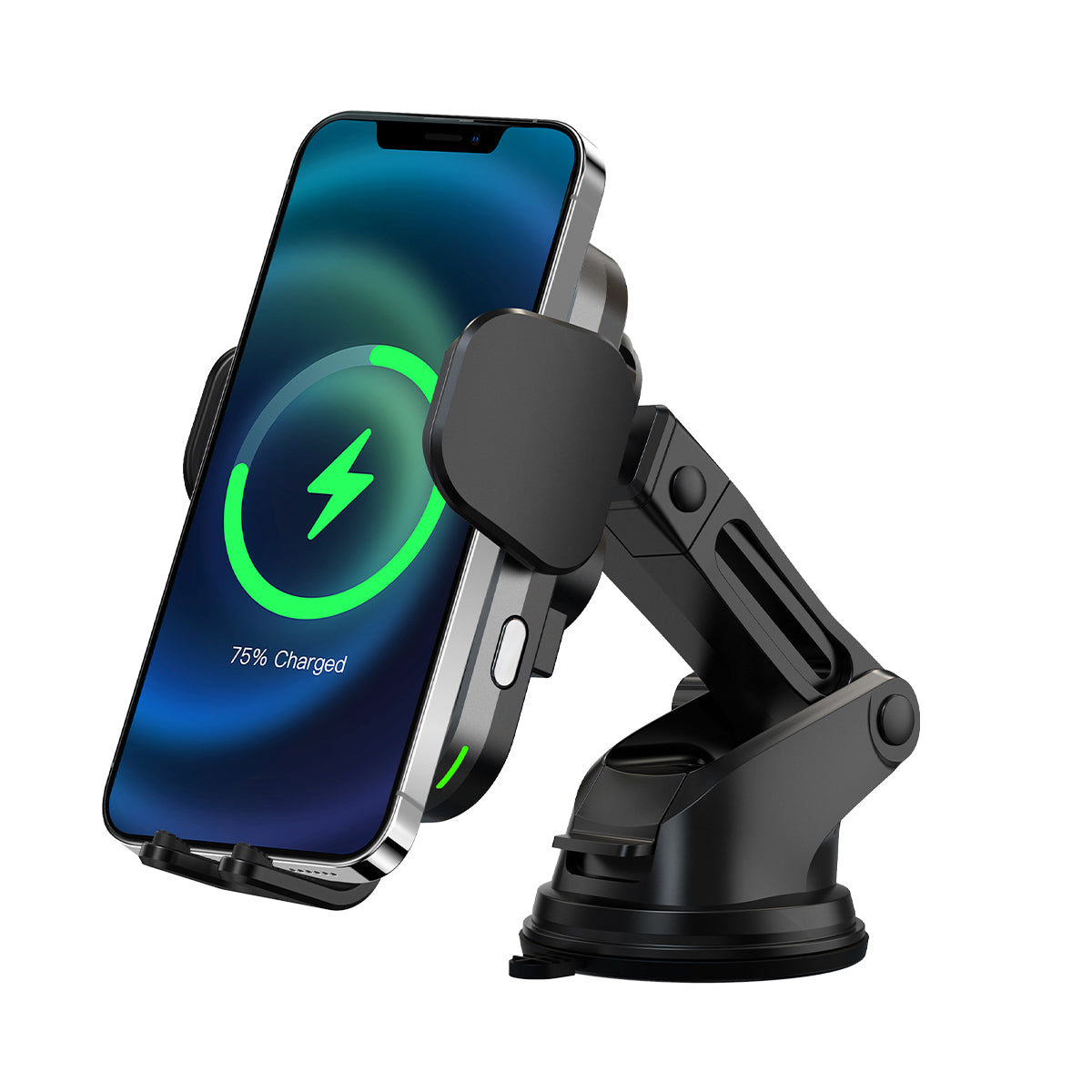 Rixus RXWC48 Wireless Car Charger Mount Black – Bild 2