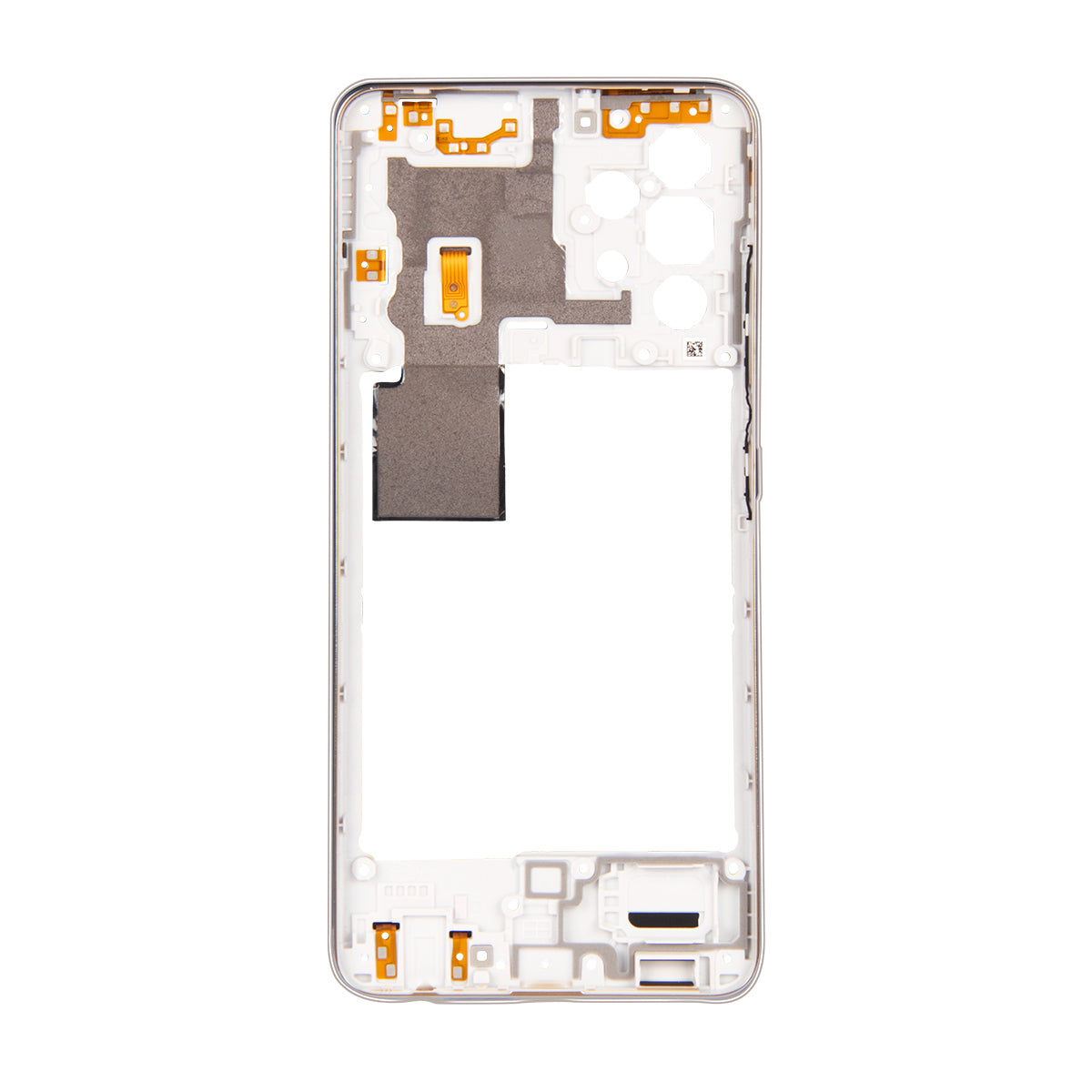 Samsung Galaxy A32 A325F Middle Rahmen Awesome White Original – Bild 2