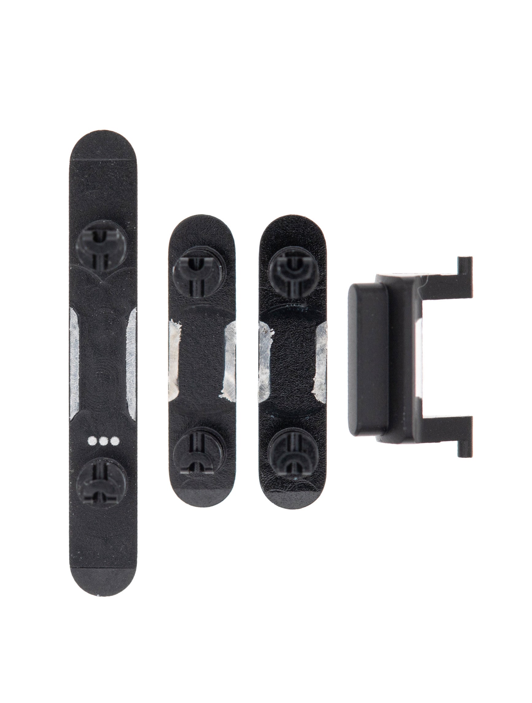 Für Apple iPhone XR Side Taste Set Black OEM (4pcs) – Bild 2