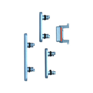 Für Apple iPhone XR Side Taste Set Blue OEM (4pcs）