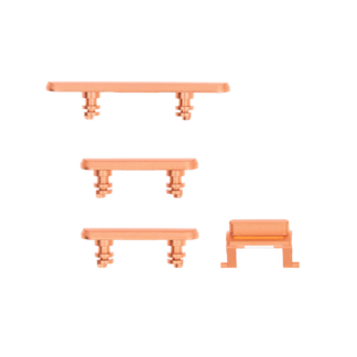 Für Apple iPhone XR Side Taste Set Coral OEM (4pcs）