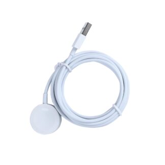 Für Apple Watch Series Magnetic Charger To USB Kabel 200cm White Verkaufsverpackung