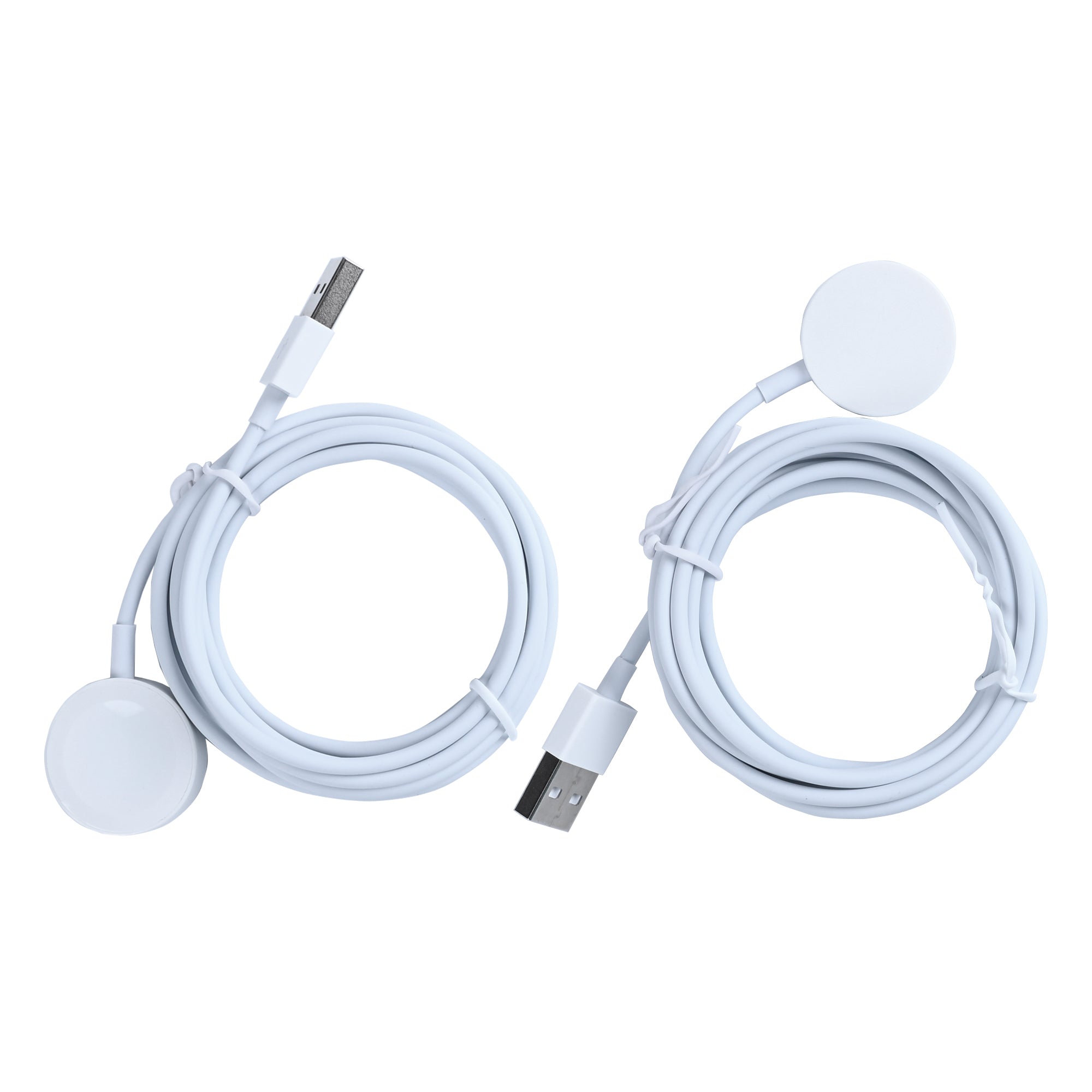Für Apple Watch Series Magnetic Charger To USB Kabel 200cm White Verkaufsverpackung – Bild 3