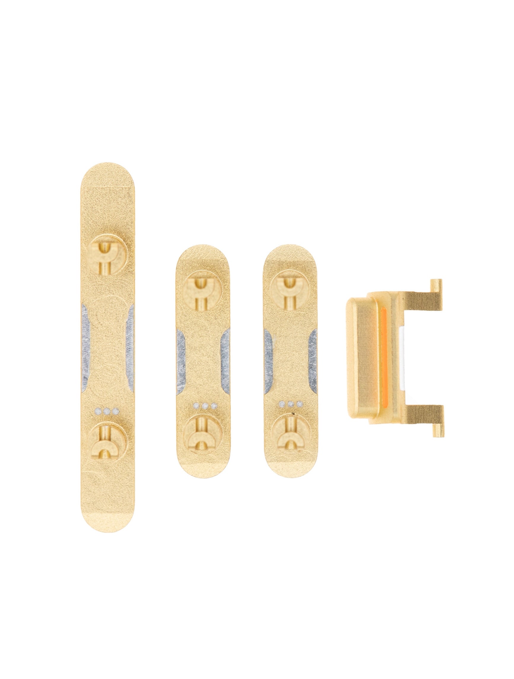 Für Apple iPhone XR Side Taste Set Yellow OEM (4pcs) – Bild 2