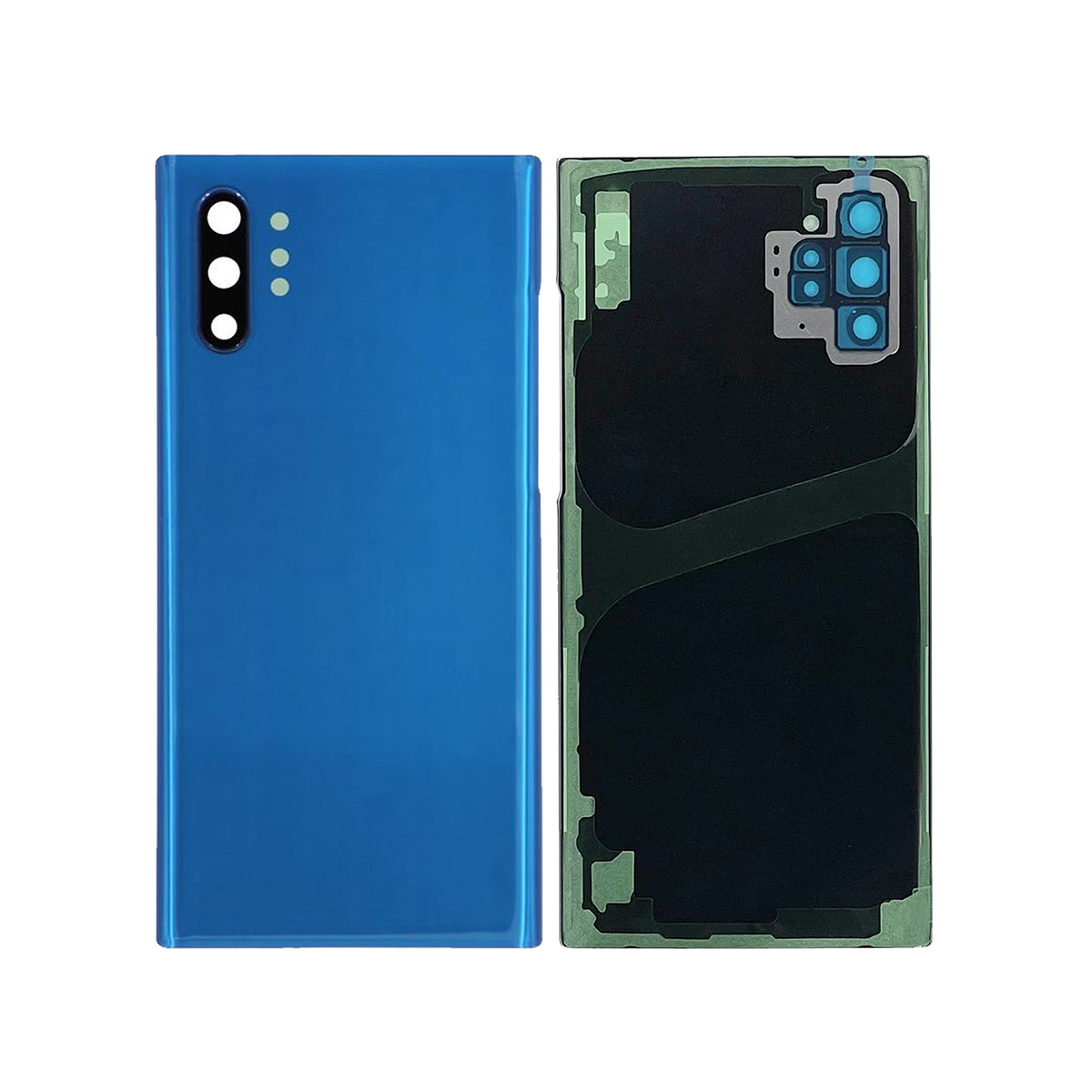 Samsung Galaxy Note 10 Plus N975F Akkudeckel mit Linse Aura Blue OEM – Bild 3