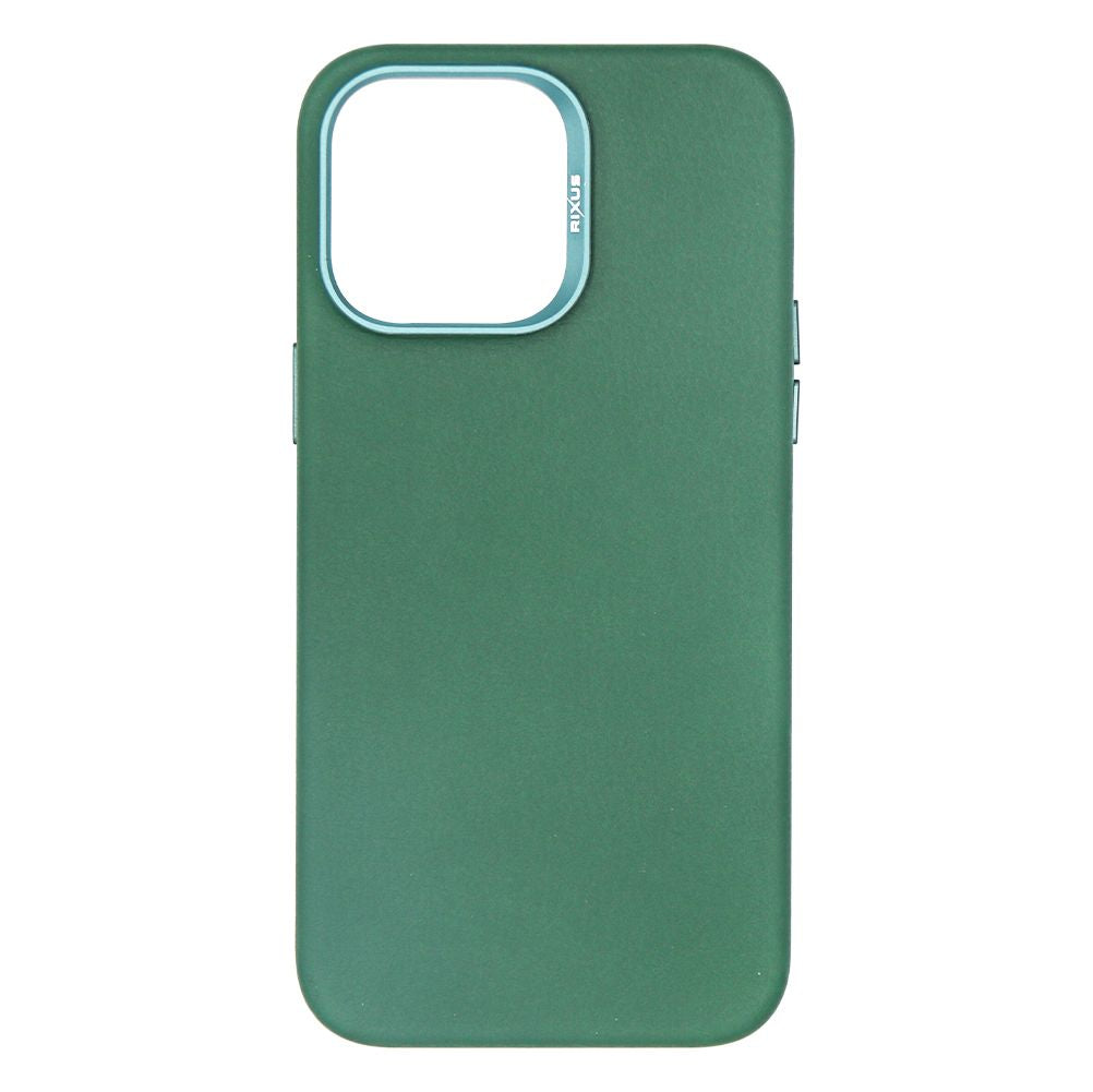Rixus Classic 02 Hülle mit MagSafe kompatibel für Apple iPhone 14 Pro Max Green