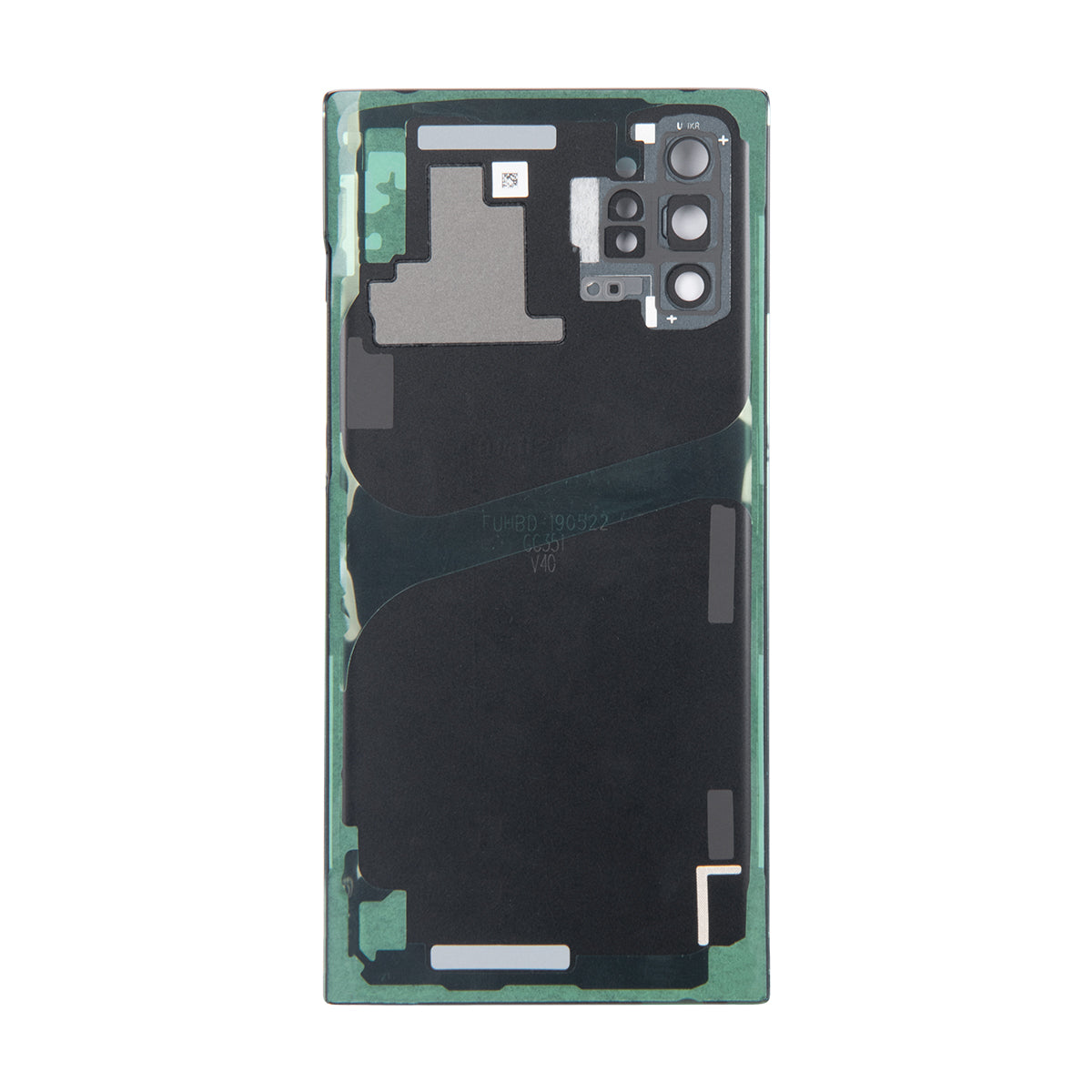 Samsung Galaxy Note 10 Plus N975F Akkudeckel mit Linse Aura Black OEM – Bild 2