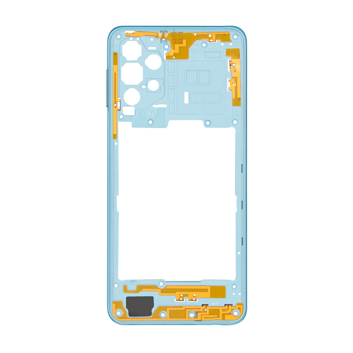 Samsung Galaxy A32 5G A326B Middle Rahmen Awesome Blue Original – Bild 2