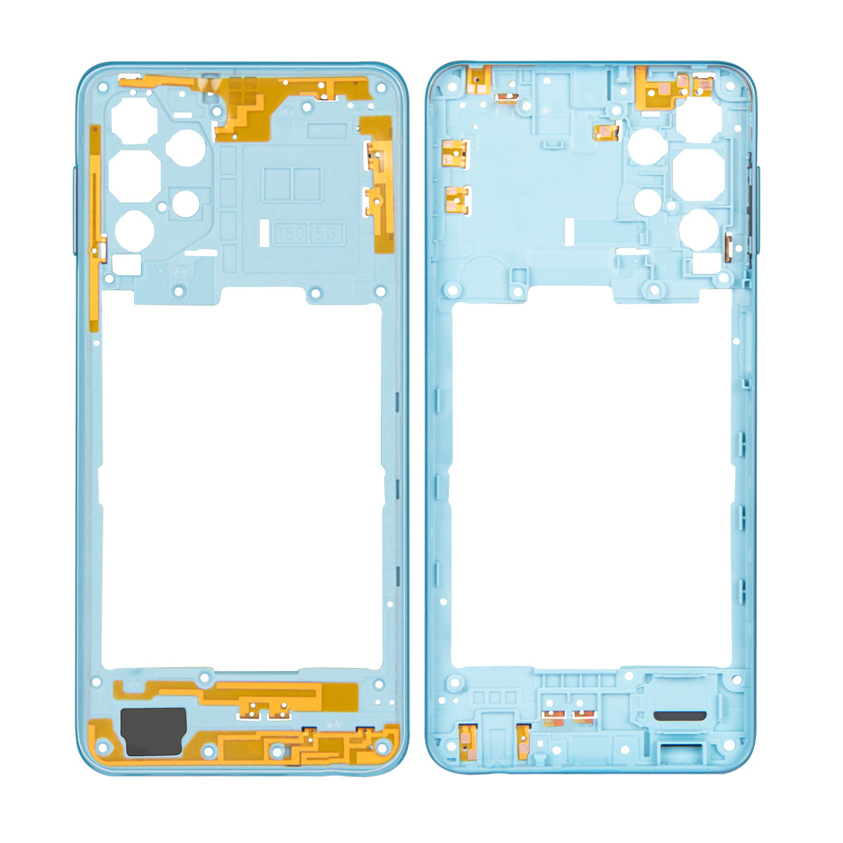 Samsung Galaxy A32 5G A326B Middle Rahmen Awesome Blue Original – Bild 3