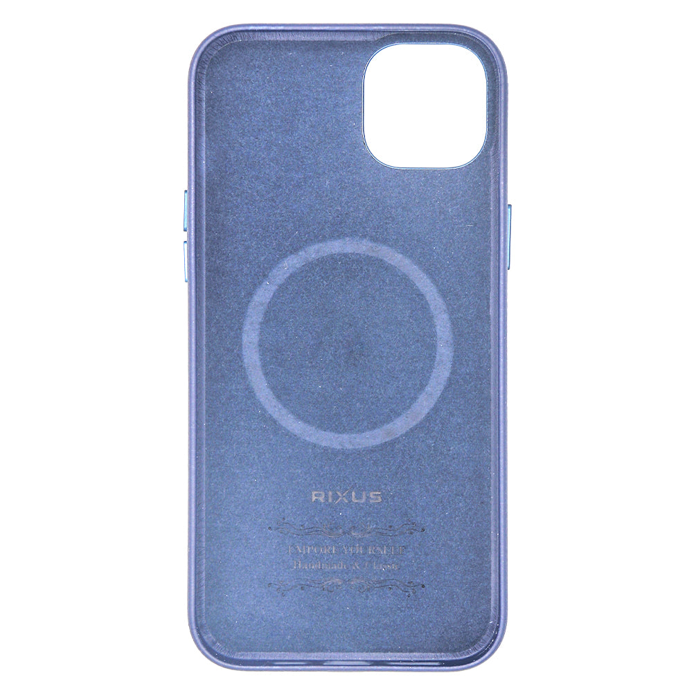 Rixus Classic 02 Hülle mit MagSafe kompatibel für Apple iPhone 14 Plus Blue – Bild 2