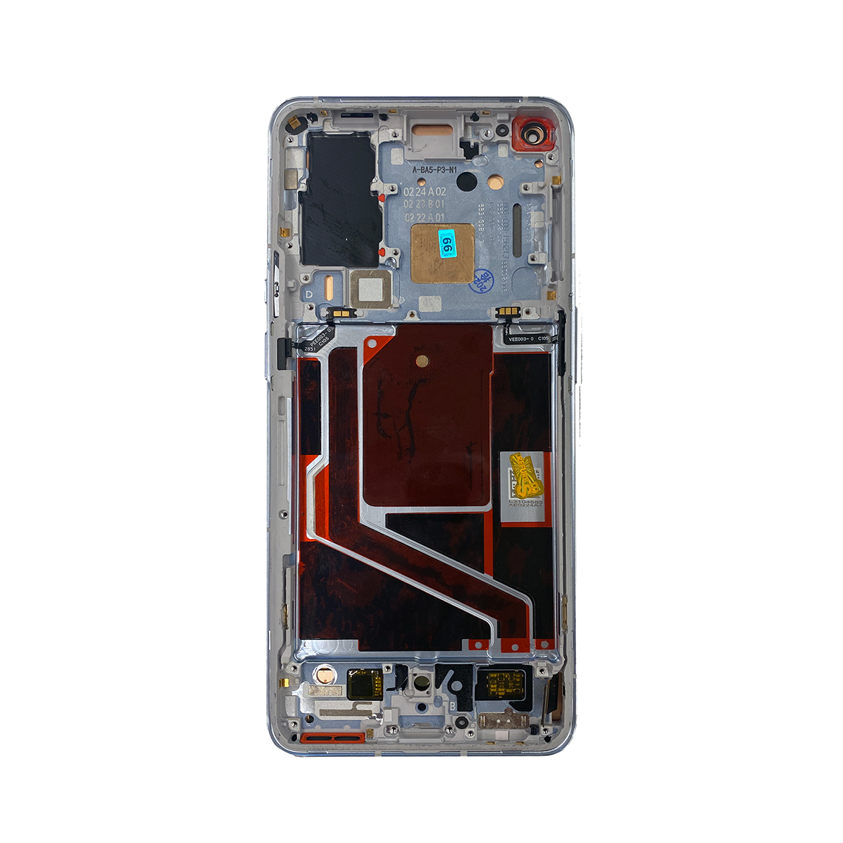 OnePlus 9 Pro Display und Touchscreen-Digitizer mit Rahmen Morning Mist OEM – Bild 3