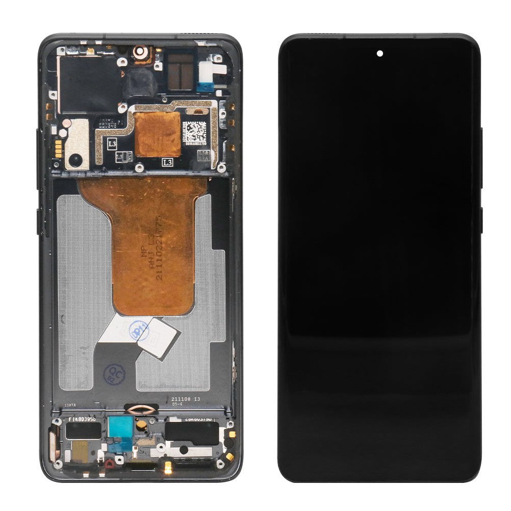 Original OEM Display für Xiaomi 12X mit Rahmen Gray – Bild 3