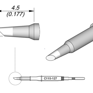 JBC C115127 Cartridge Bevel Ø1