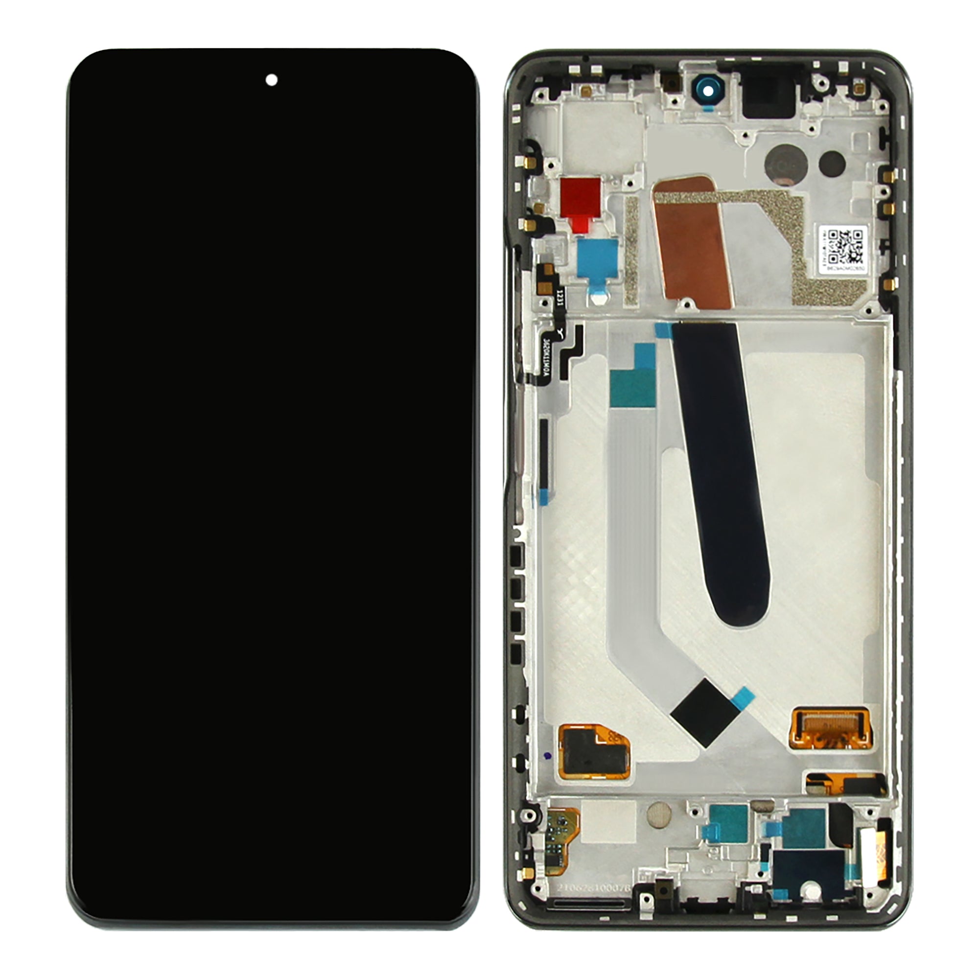 OEM Display für Xiaomi Poco F3 mit Rahmen Schwarz – Bild 4