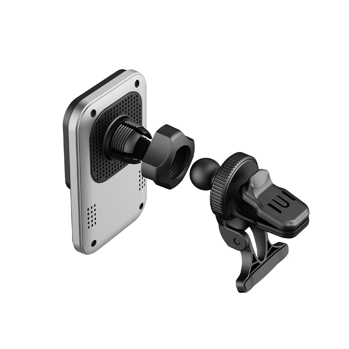 Rixus RXWC14 Wireless Car Charger mit MagSafe kompatibel 15W Space Gray – Bild 3