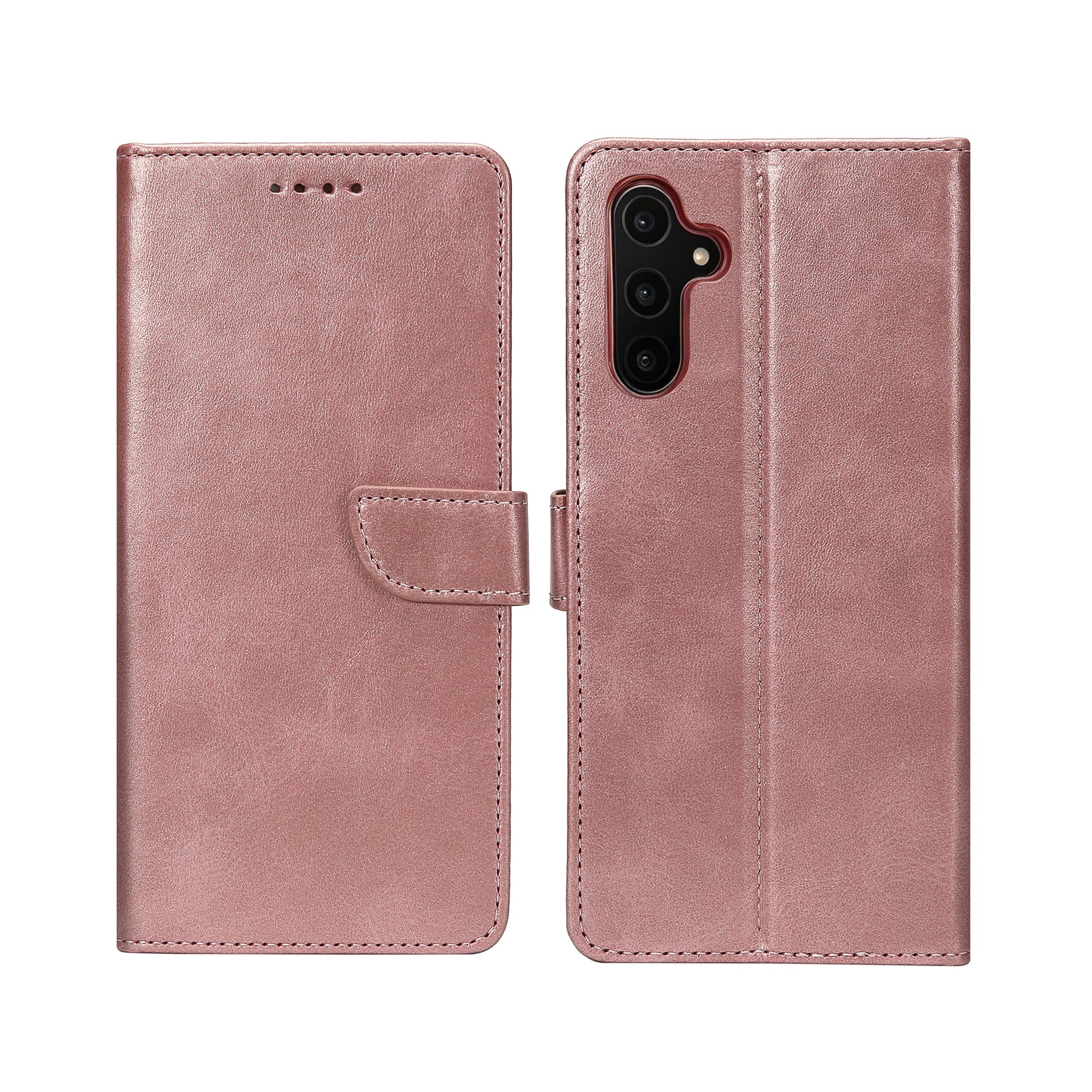Rixus Buchhülle für Samsung Galaxy A14 5G Pink – Bild 3