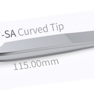 QIANLI MEGA-IDEA 7-SA Curved Tip Pinzette