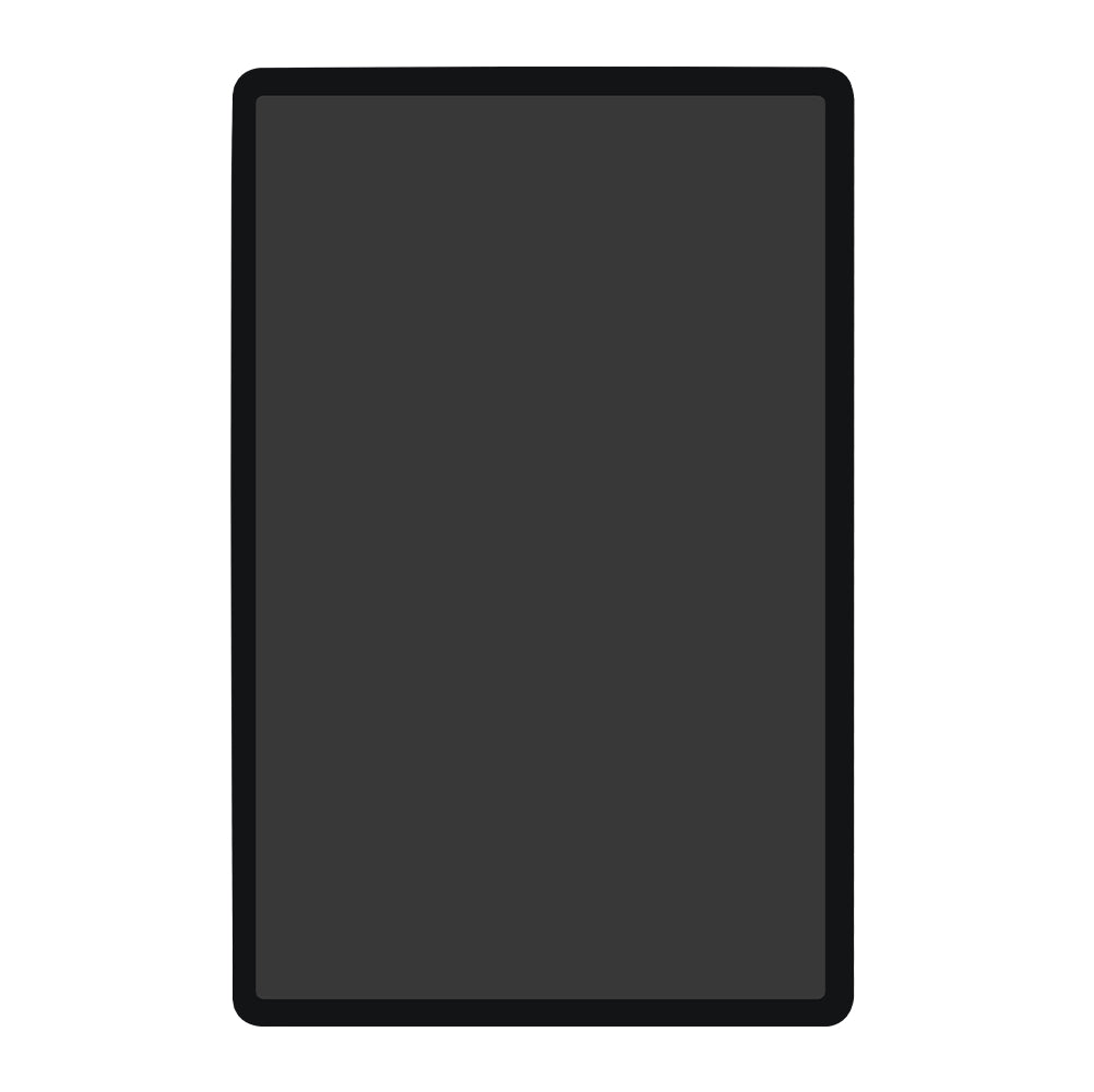 Samsung Tab S7 FE T730/T736 Original aufgearbeitet Display Rahmen Mystic Black – Bild 2
