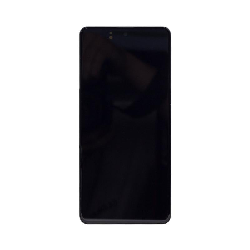 Samsung Galaxy M51 M515F Display und Touchscreen-Digitizer mit Rahmen Black OEM