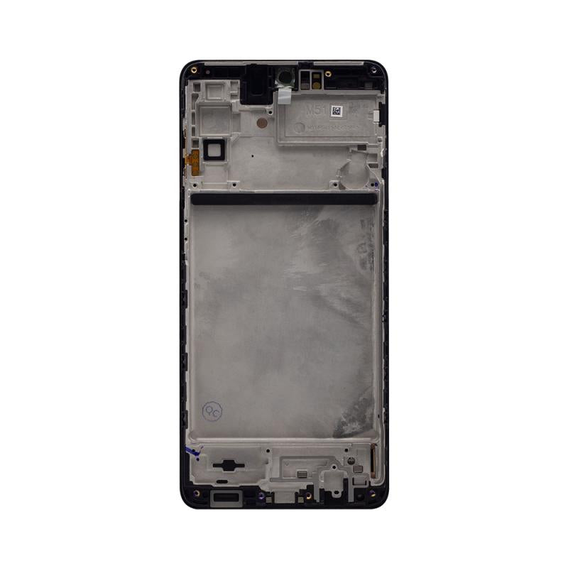 Samsung Galaxy M51 M515F Display und Touchscreen-Digitizer mit Rahmen Black OEM – Bild 2