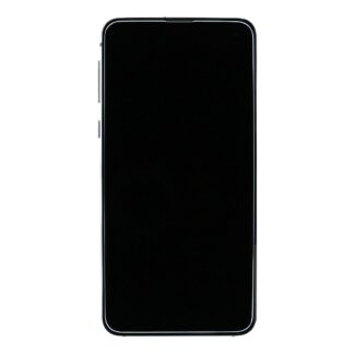 Samsung Galaxy S10e G970F Display und Touchscreen-Digitizer mit Rahmen Prism White Service Pack
