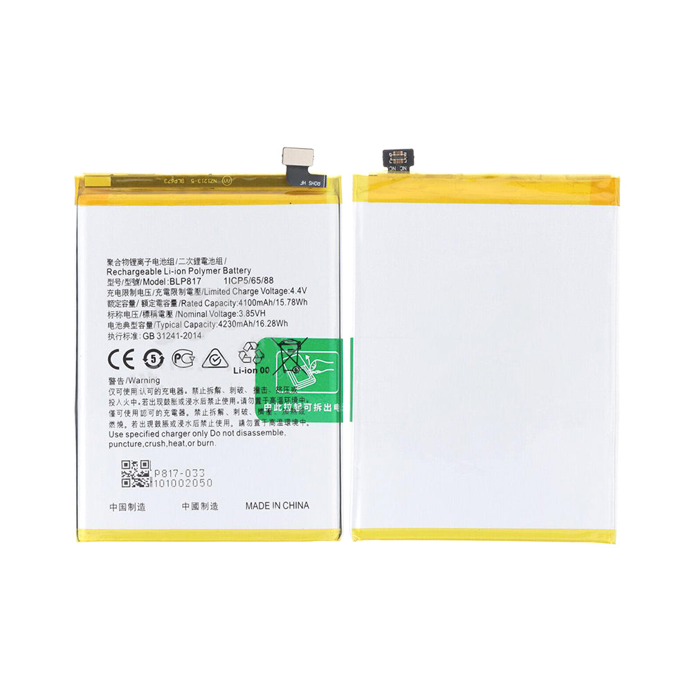 Oppo A15, A15S Akku BLP817 Original – Bild 3