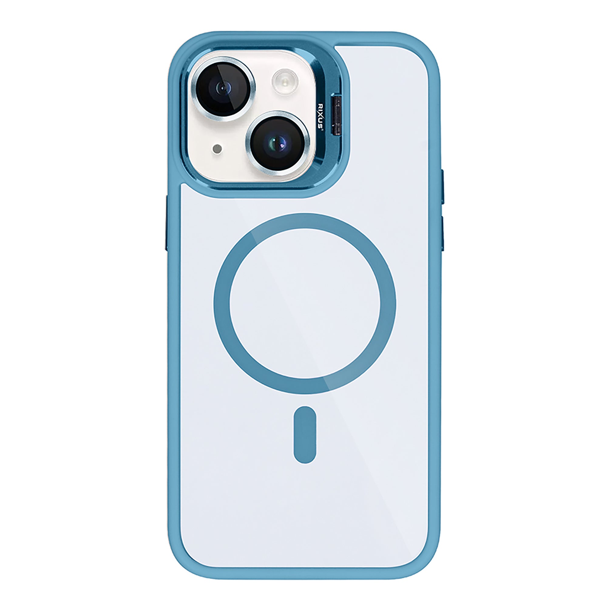 Rixus Classic 03 Hülle mit MagSafe kompatibel für Apple iPhone 13 Light Blue