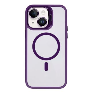 Rixus Classic 03 Hülle mit MagSafe kompatibel für Apple iPhone 13 Deep Purple