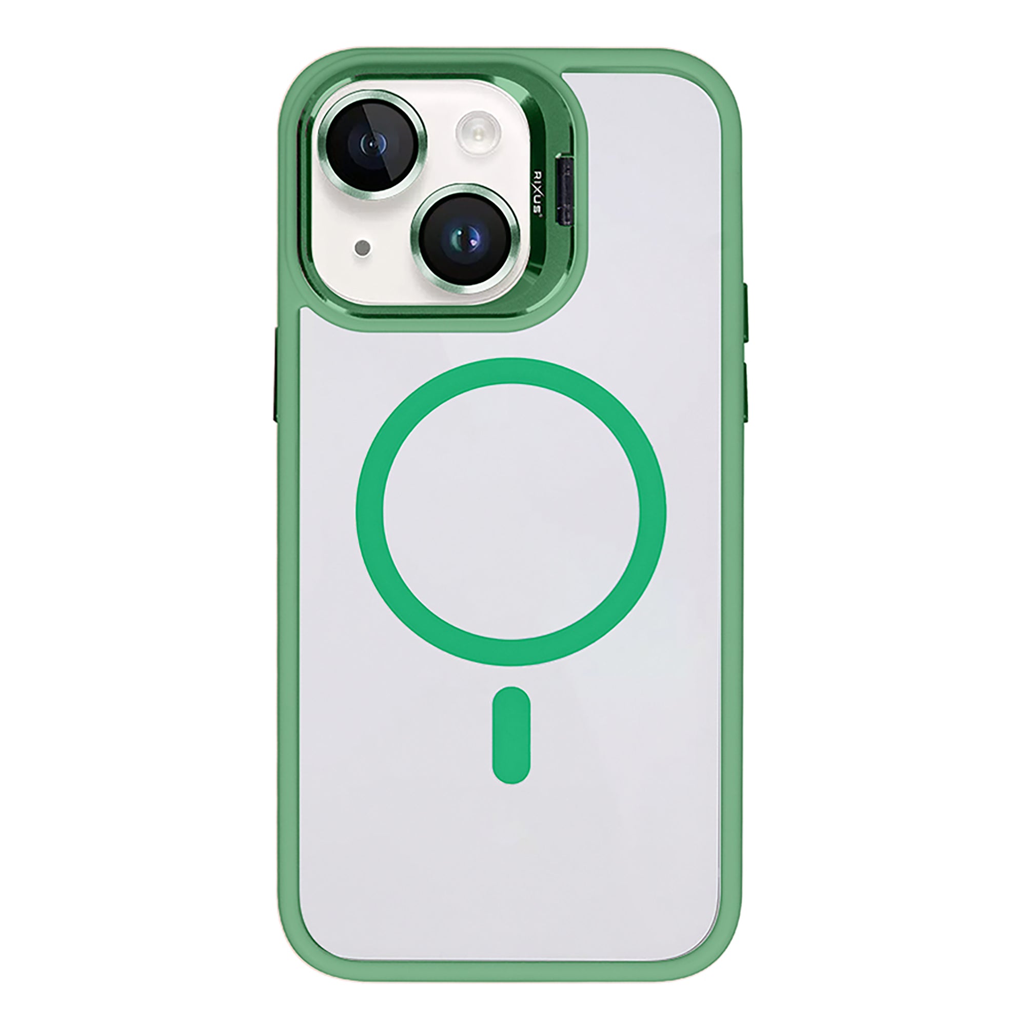 Rixus Classic 03 Hülle mit MagSafe kompatibel für Apple iPhone 13 Light Green