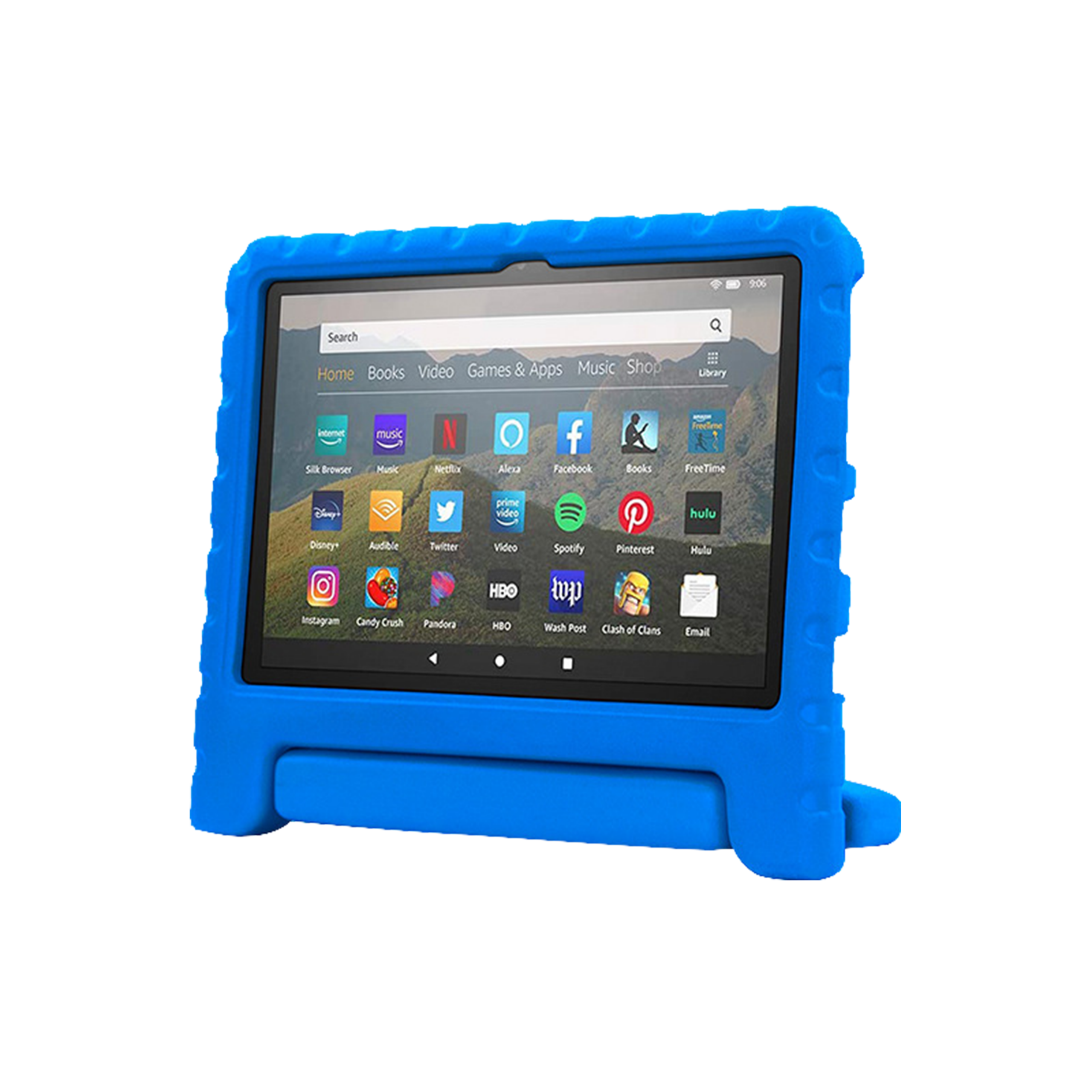 Rixus RXTC06 Tablet Kids Hülle für Apple iPad Air 1 9.7 inch, iPad 5, iPad 2 9.7 inch, iPad 6, iPad Pro 9.7 inch, iPad 7 Blue – Bild 2