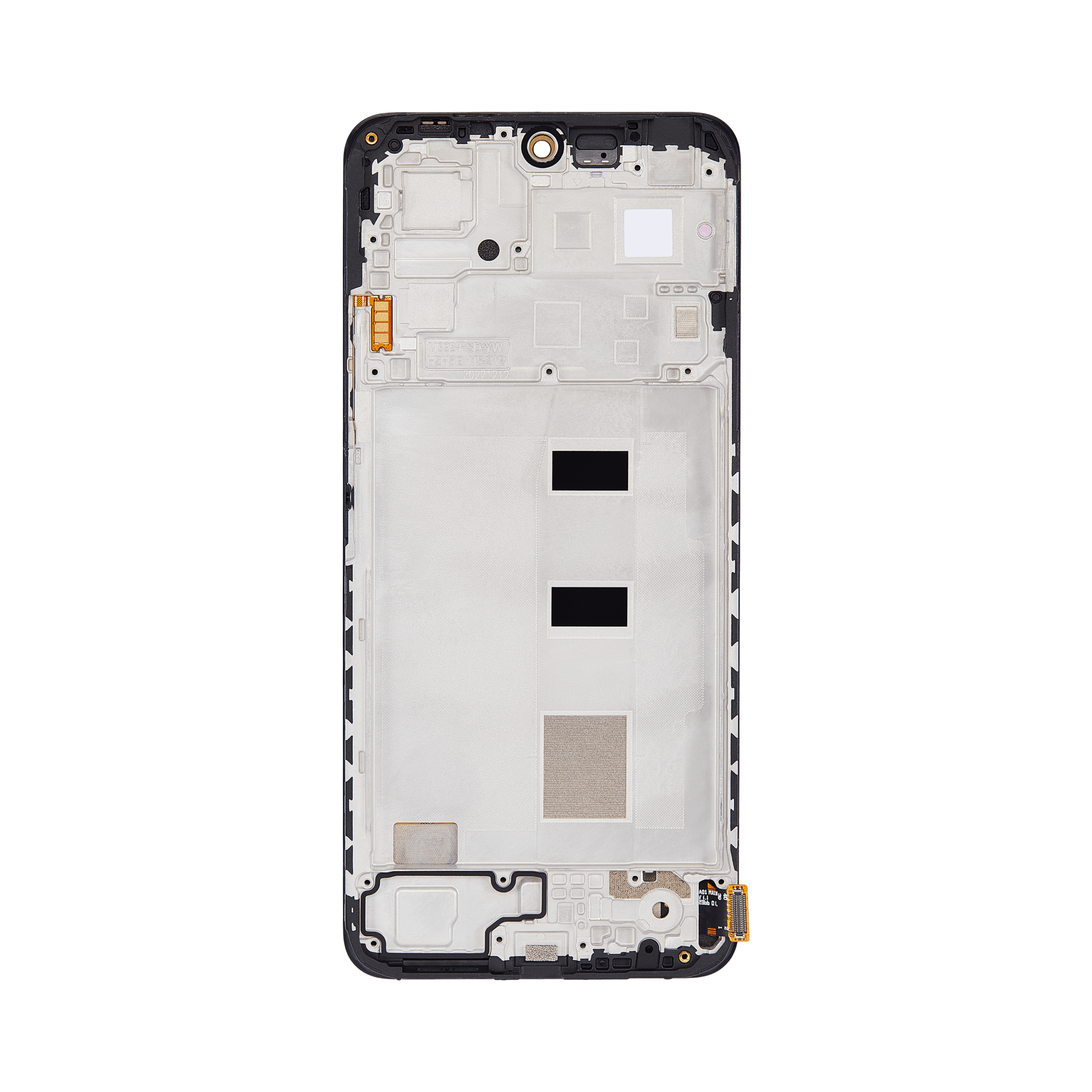 OEM Display für Xiaomi Redmi Note 12 4G mit Rahmen Schwarz – Bild 3