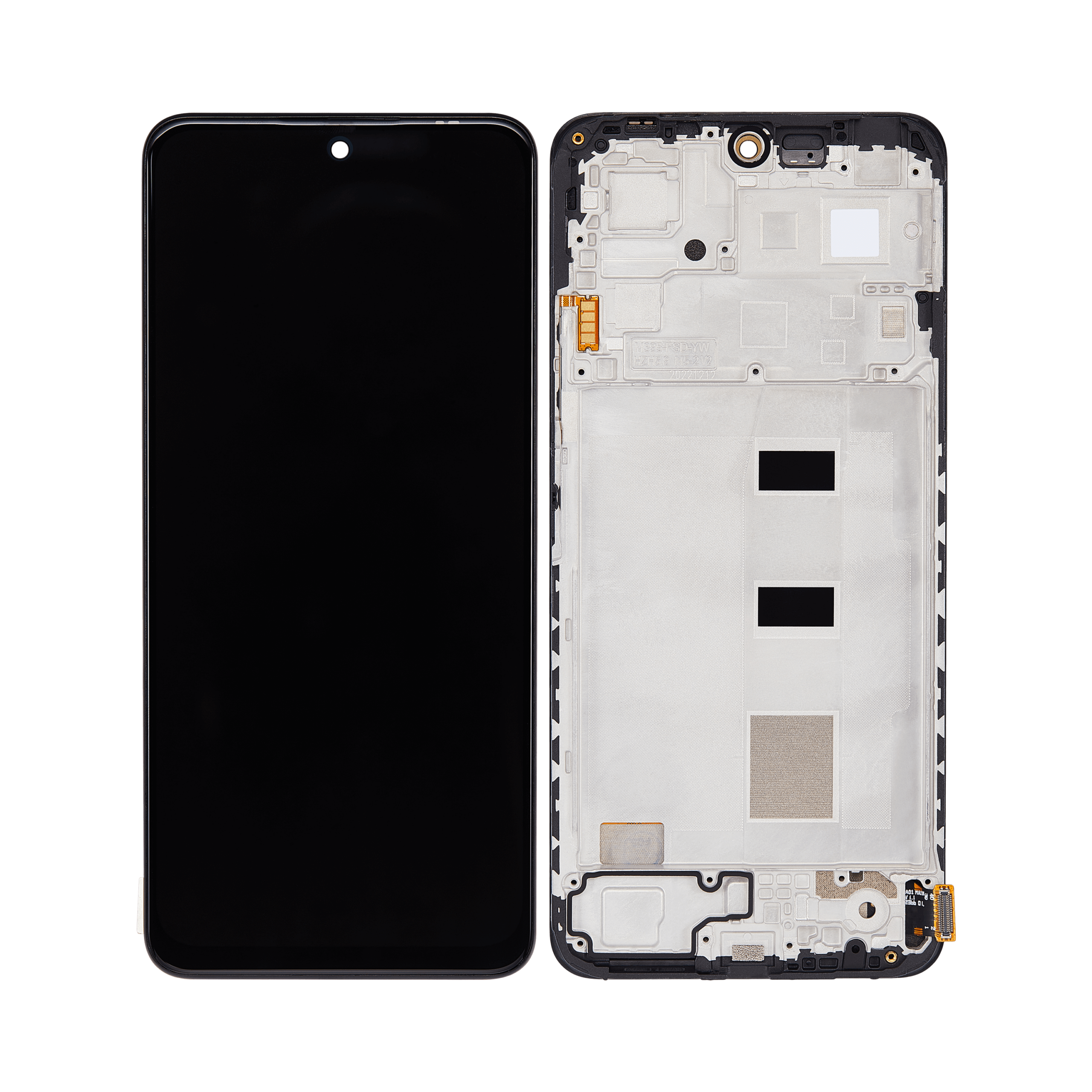 OEM Display für Xiaomi Redmi Note 12 4G mit Rahmen Schwarz – Bild 4