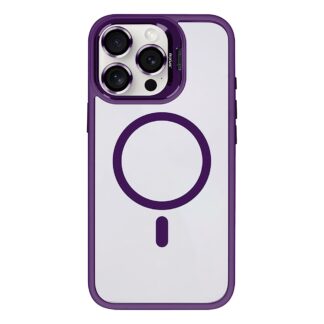 Rixus Classic 03 Hülle mit MagSafe kompatibel für Apple iPhone 13 Pro Max Deep Purple