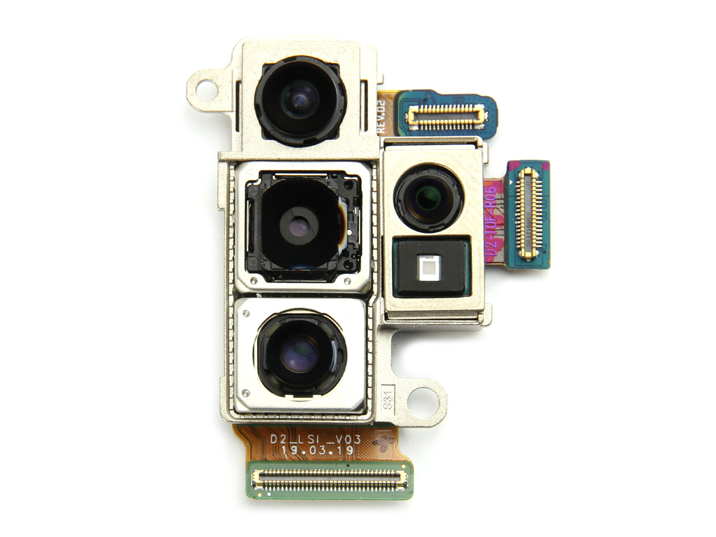 Samsung Original Rückkamera Modul für Galaxy S/Note Serie - Modell: Galaxy Note 10 Plus N975F - Kameratyp: Kamera-Set