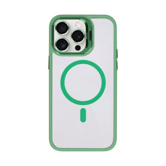 Rixus Classic 03 Hülle mit MagSafe kompatibel für Apple iPhone 12 Pro Max Light Green