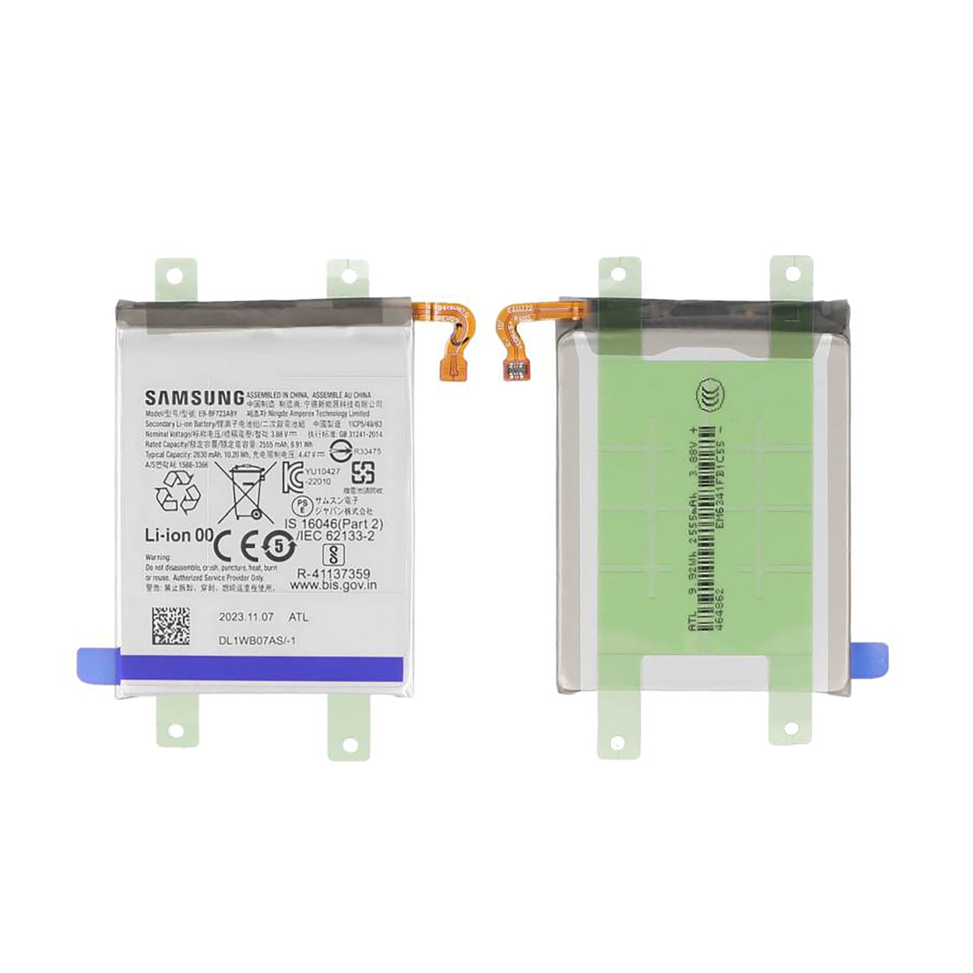 Samsung Galaxy Z Flip4 F721B Sub Akku EB-BF723ABY Original – Bild 3