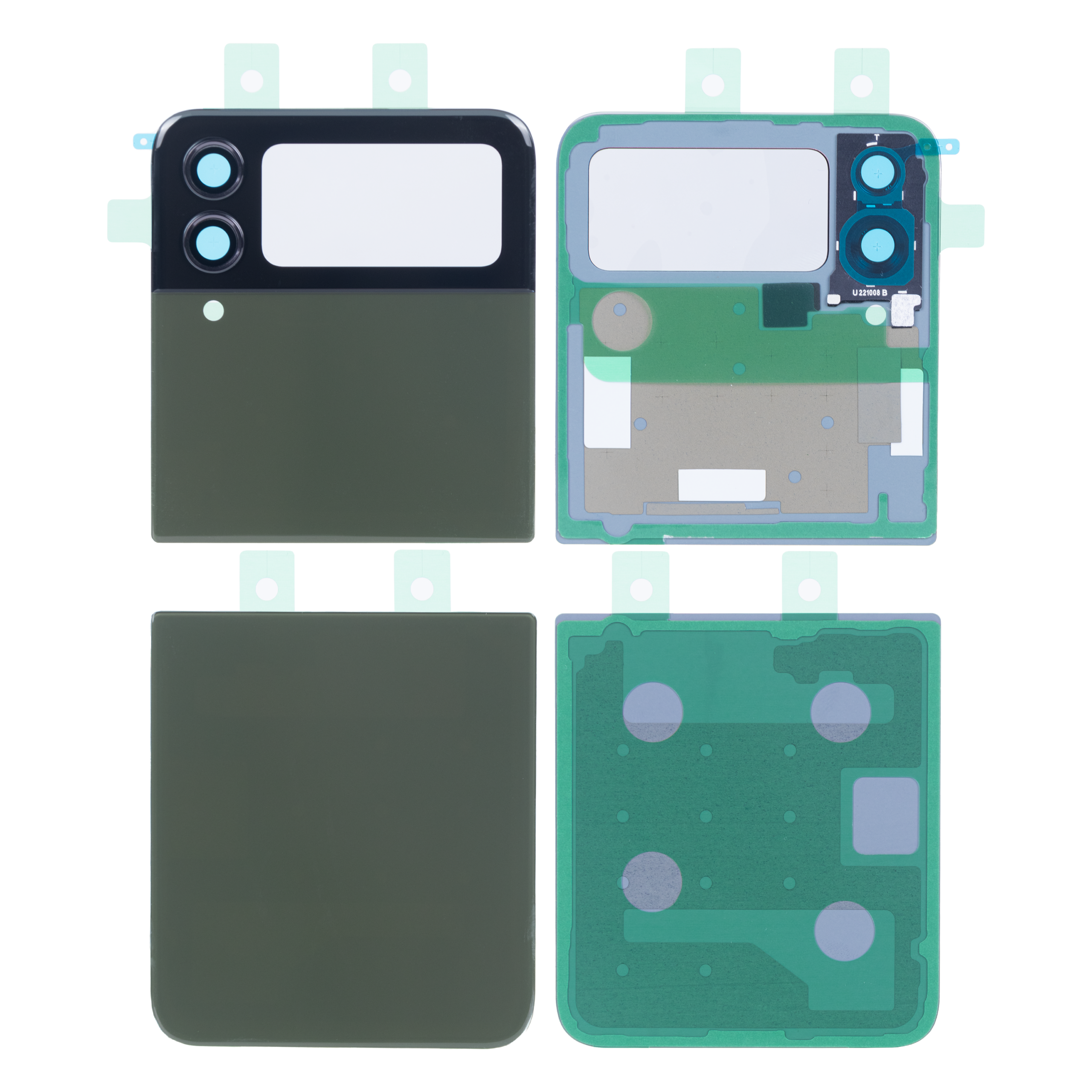 Samsung Galaxy Z Flip4 5G F721B Original OEM Backcover mit Kameraglas, Farbe wählbar – Bild 12
