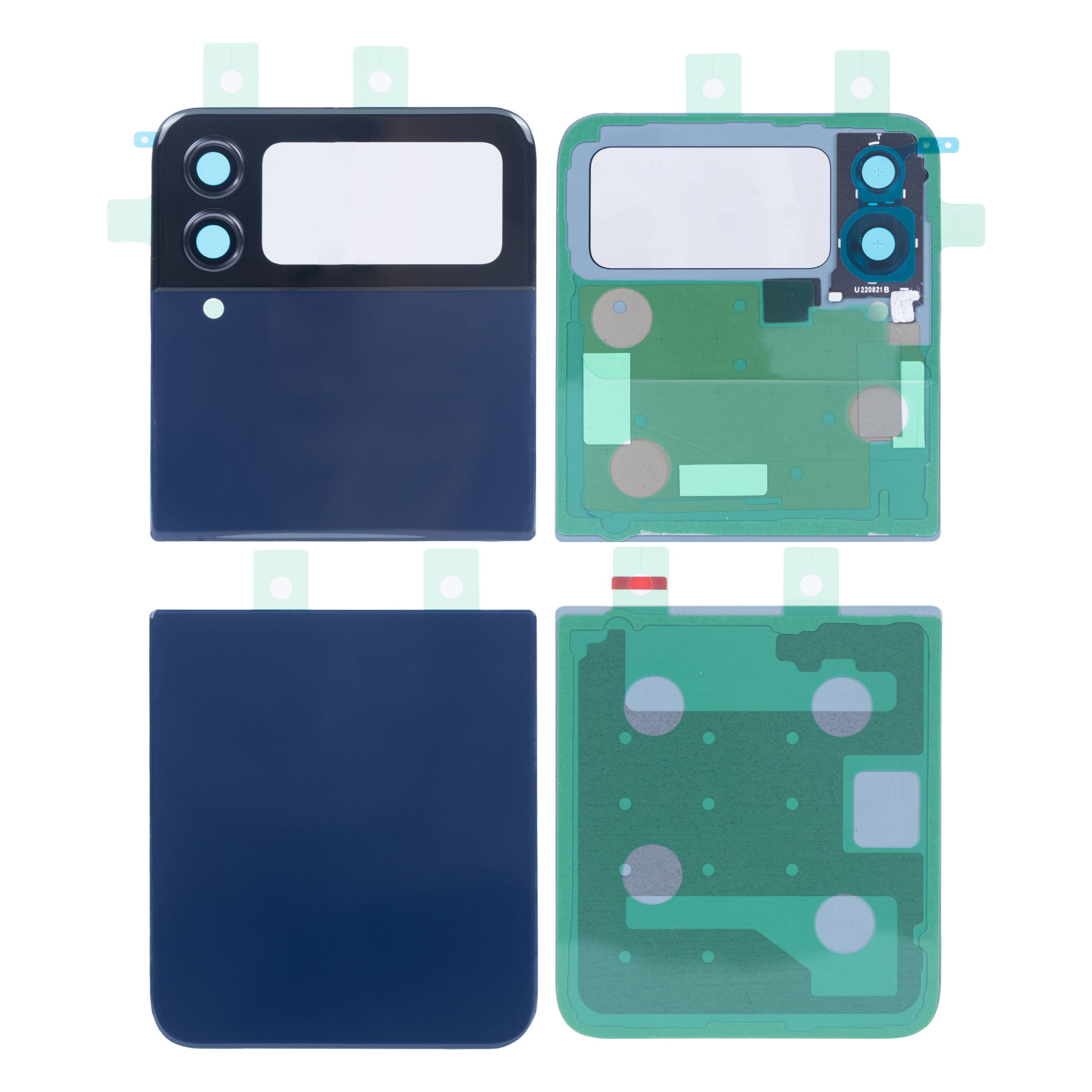 Samsung Galaxy Z Flip4 5G F721B Original OEM Backcover mit Kameraglas, Farbe wählbar – Bild 16