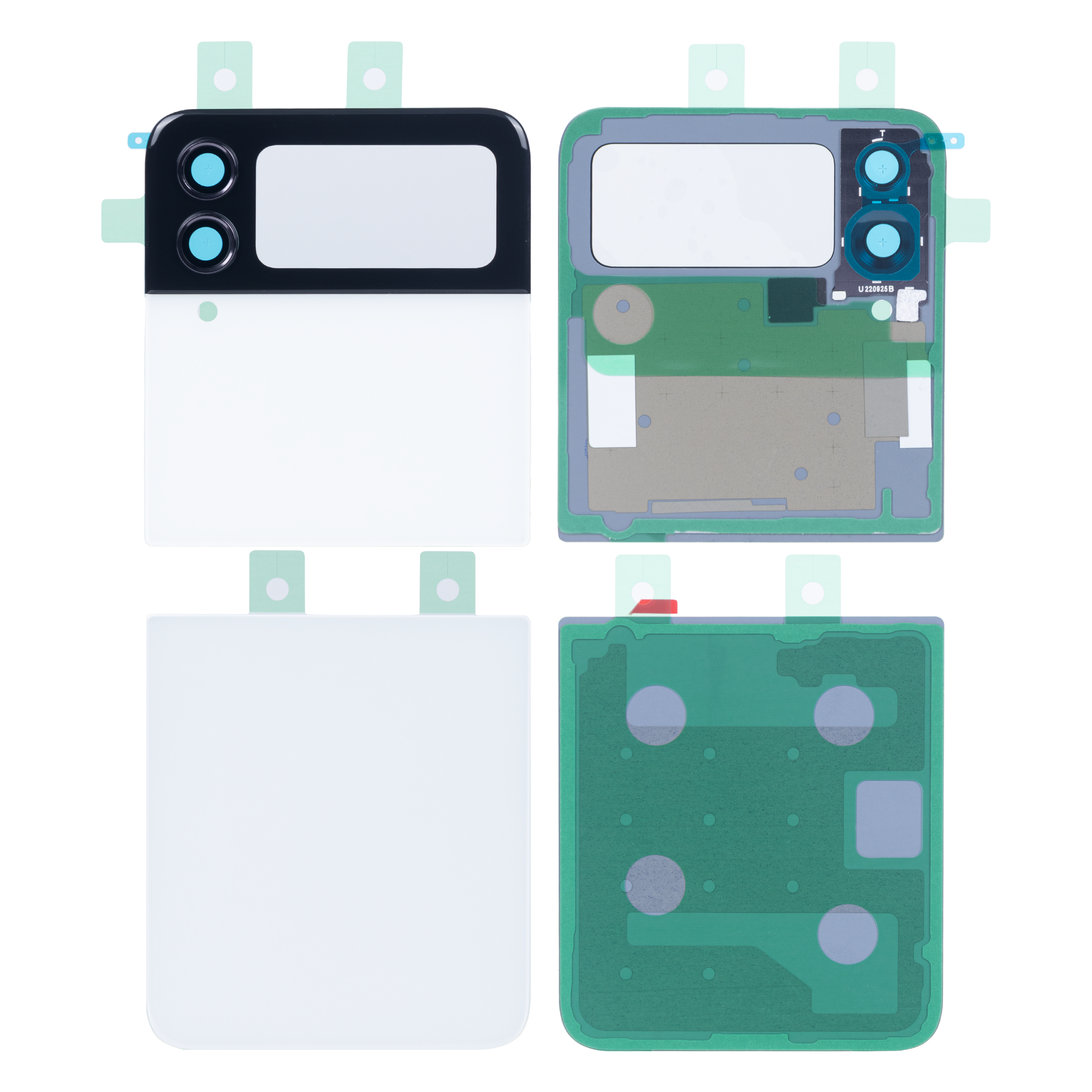 Samsung Galaxy Z Flip4 5G F721B Original OEM Backcover mit Kameraglas, Farbe wählbar – Bild 10