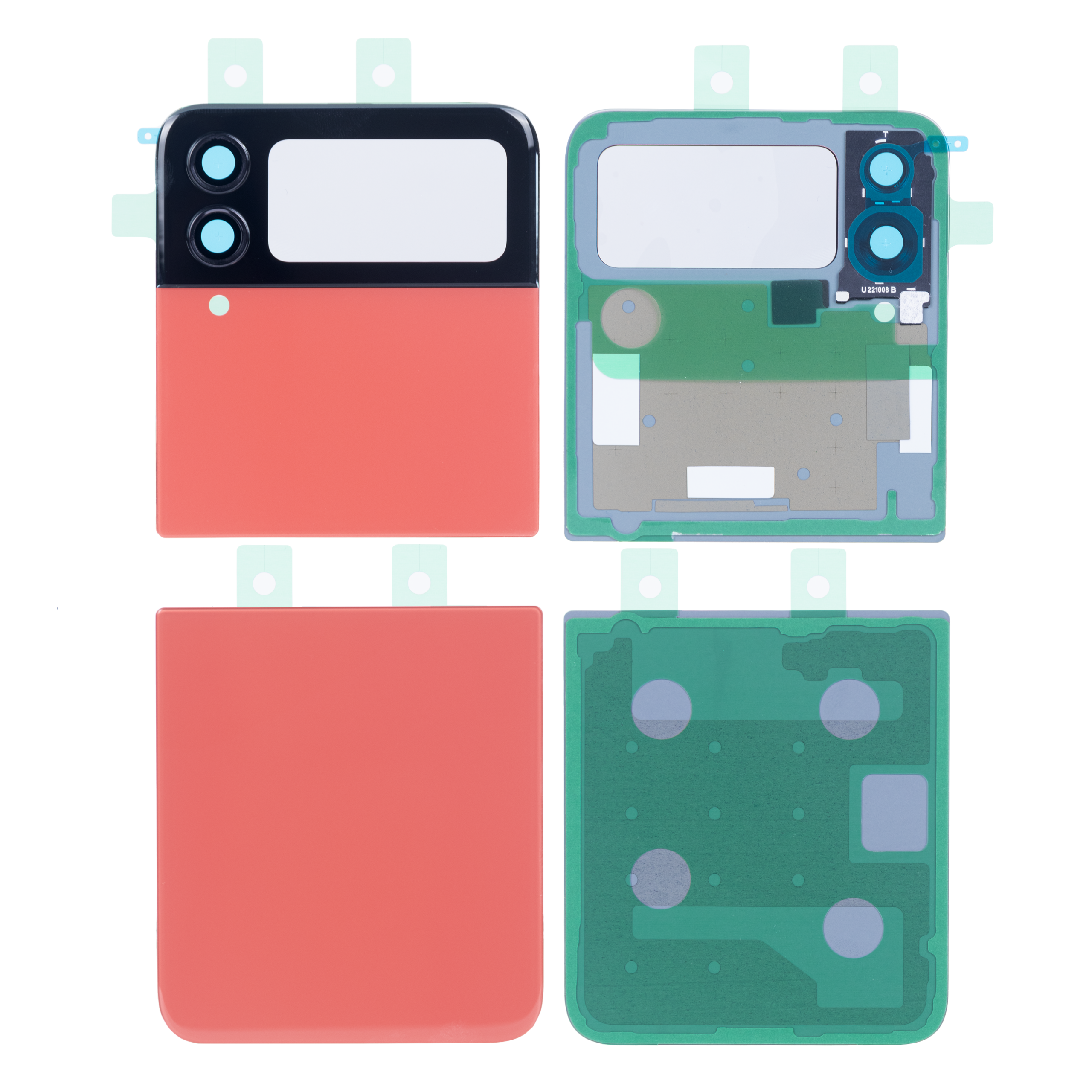 Samsung Galaxy Z Flip4 5G F721B Original OEM Backcover mit Kameraglas, Farbe wählbar – Bild 14