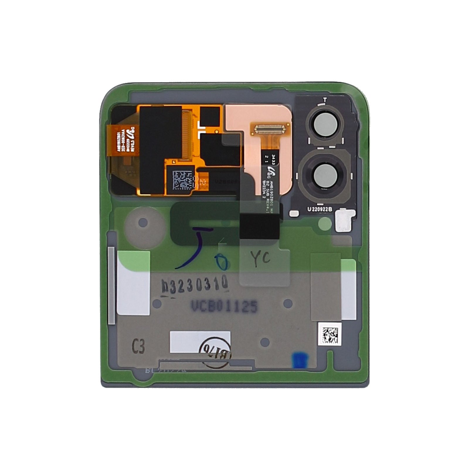 Samsung Original Service Pack Display Galaxy Z Flip4 5G Sub Khaki F721B – Bild 3