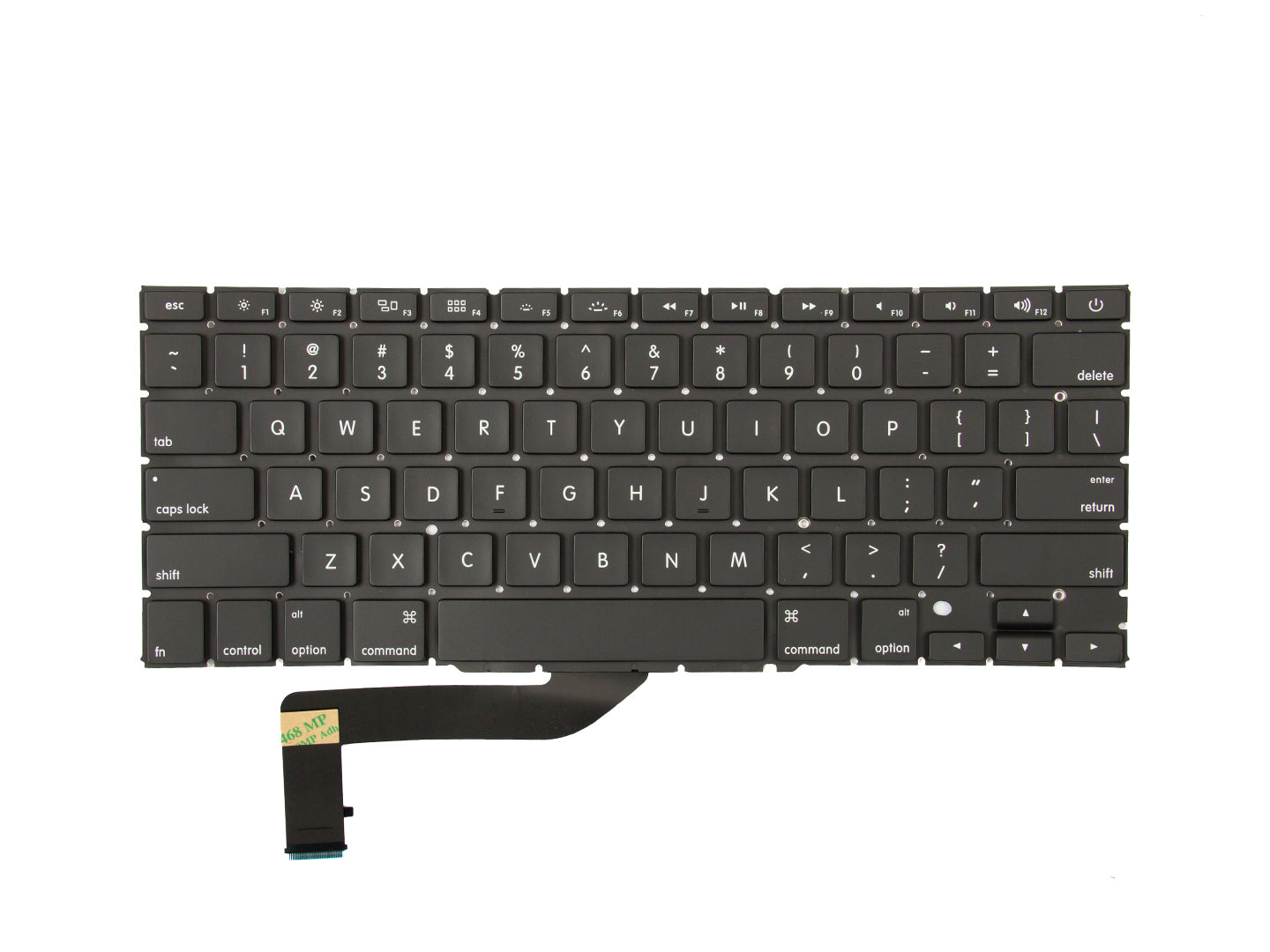 Für Apple MacBook Pro (2012-2016) A1398 Keyboard US Black Original ausgebaut