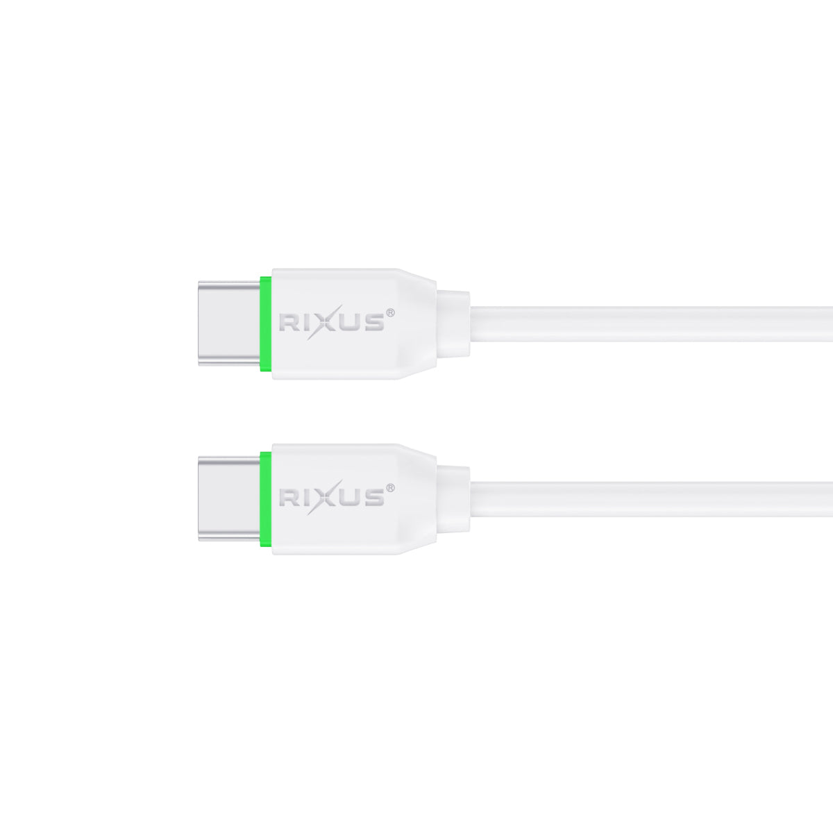 Rixus RX2016 Data Sync und Fast Charge Kabel USB-C to USB-C 2m – Bild 3
